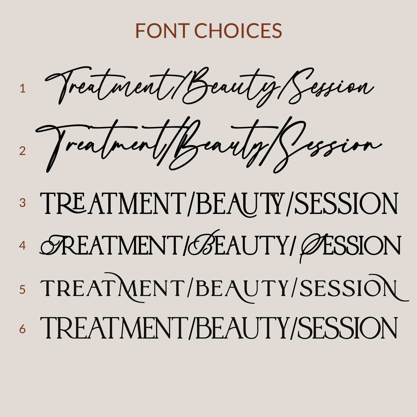 3D Acrylic Restroom Sign with Gold Icons – Salon Bathroom Decor