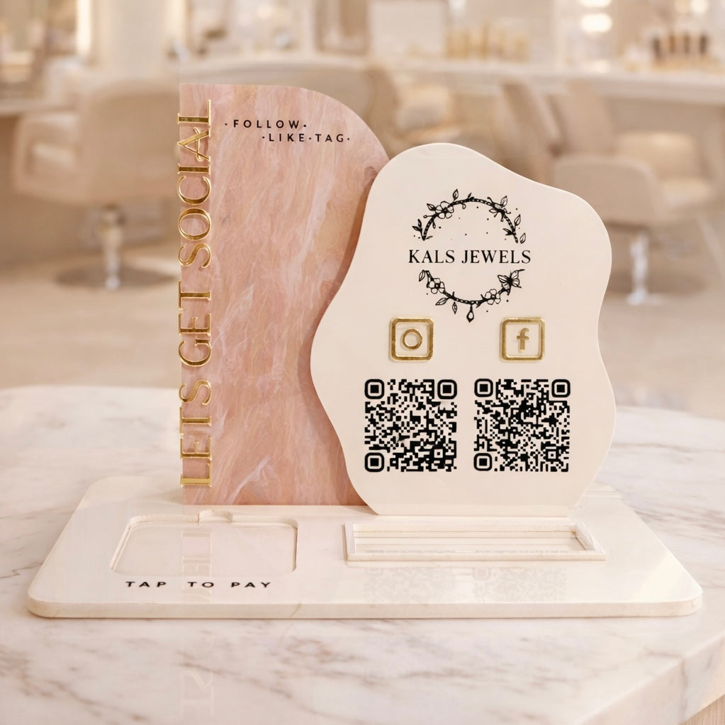 QR code NFC sign