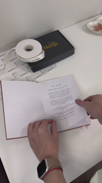 Luxury Undated Appointment Book for MUA